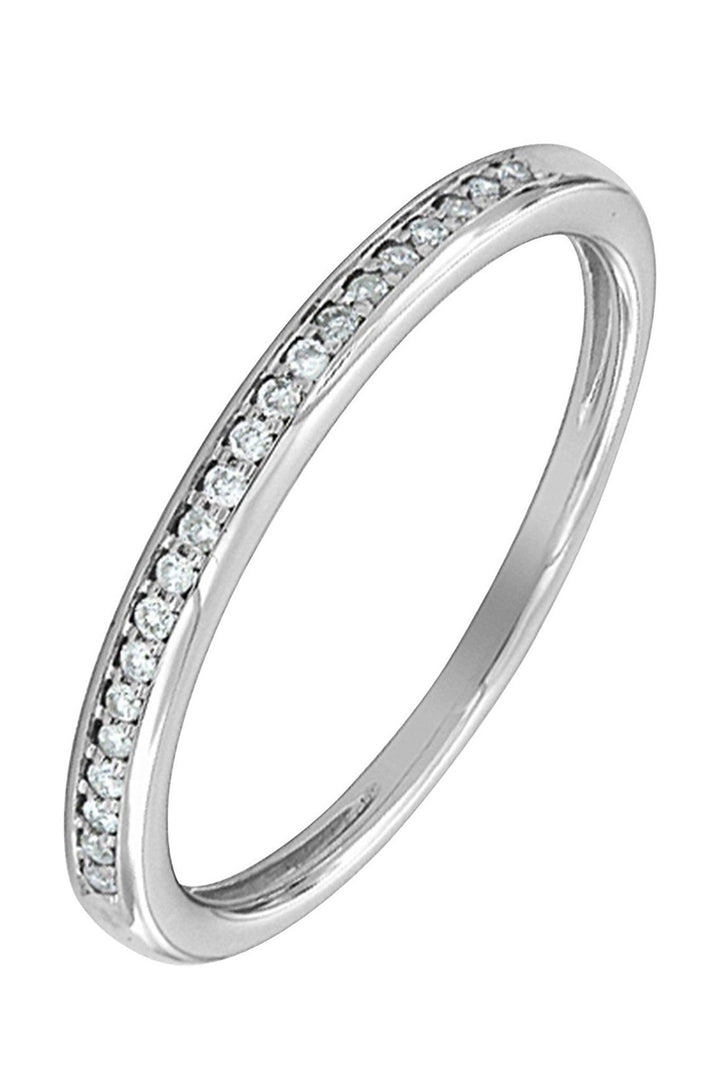 9ct White Gold Diamond Eternity RingThe Fine CollectiveBA0045001 - L