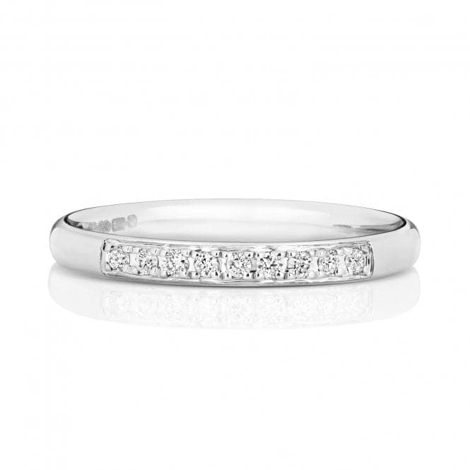 9ct White Gold Diamond Eternity Ring W221W/IWedding BandsW221W/J