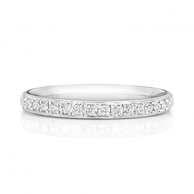 9ct White Gold Diamond Eternity Ring W223W/IWedding BandsW223W/J