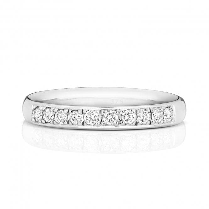 9ct White Gold Diamond Eternity Ring W225W/IWedding BandsW225W/J