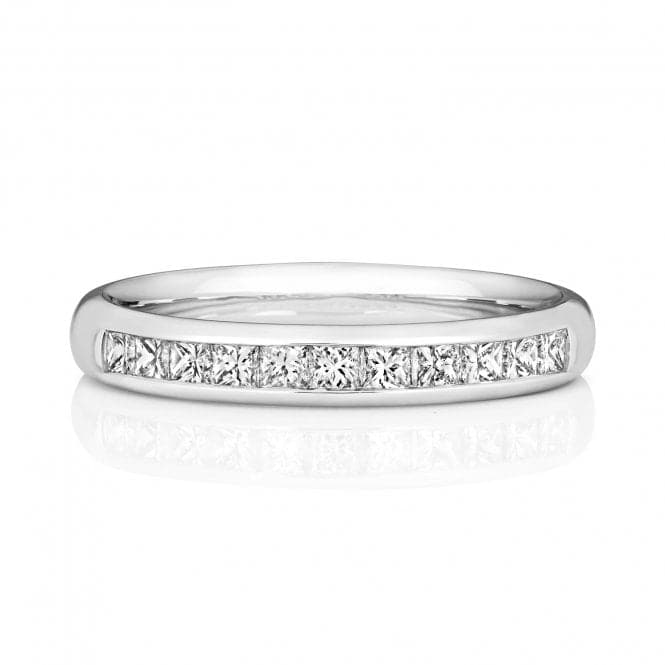 9ct White Gold Diamond Eternity Ring WQ246WWedding BandsWQ246W/J