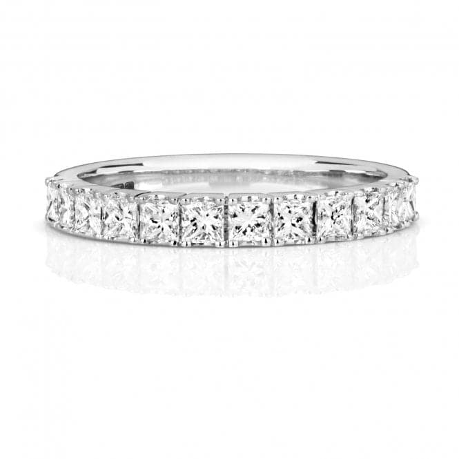 9ct White Gold Diamond Half Eternity Ring WQ270WWedding BandsWQ270W/J
