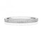 9ct White Gold Diamond Half Eternity Ring WQ272W/IWedding BandsWQ272W/J