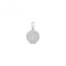 9ct White Gold Diamond Illusion Cluster Pendant PD148WDiamond JewelleryPD148W