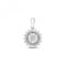 9ct White Gold Diamond Illusion Pendant PD159WDiamond JewelleryPD159W