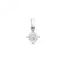 9ct White Gold Diamond Illusion Set Pendant PD112WDiamond JewelleryPD112W