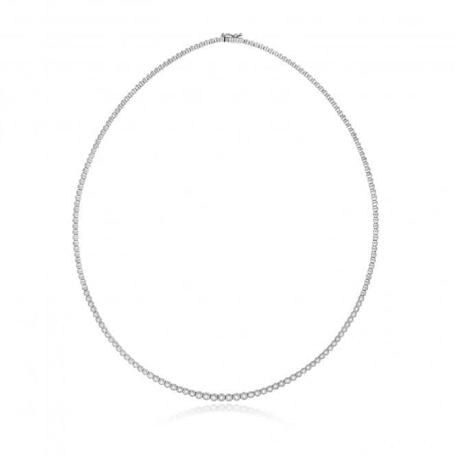 9ct White Gold Diamond Necklace ND135WDiamond JewelleryND135W