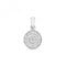9ct White Gold Diamond Set Around Pendant PD130WDiamond JewelleryPD130W