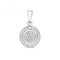 9ct White Gold Diamond Set Around Pendant PD139WDiamond JewelleryPD139W