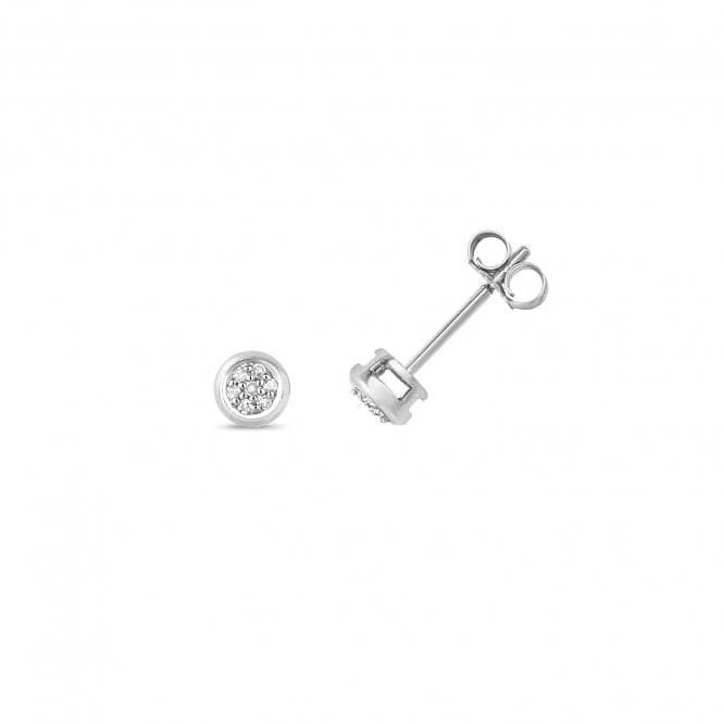 9ct White Gold Diamond Studs DE152WDiamond JewelleryDE152W