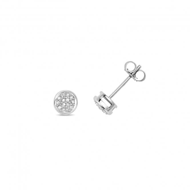 9ct White Gold Diamond Studs DE153WDiamond JewelleryDE153W