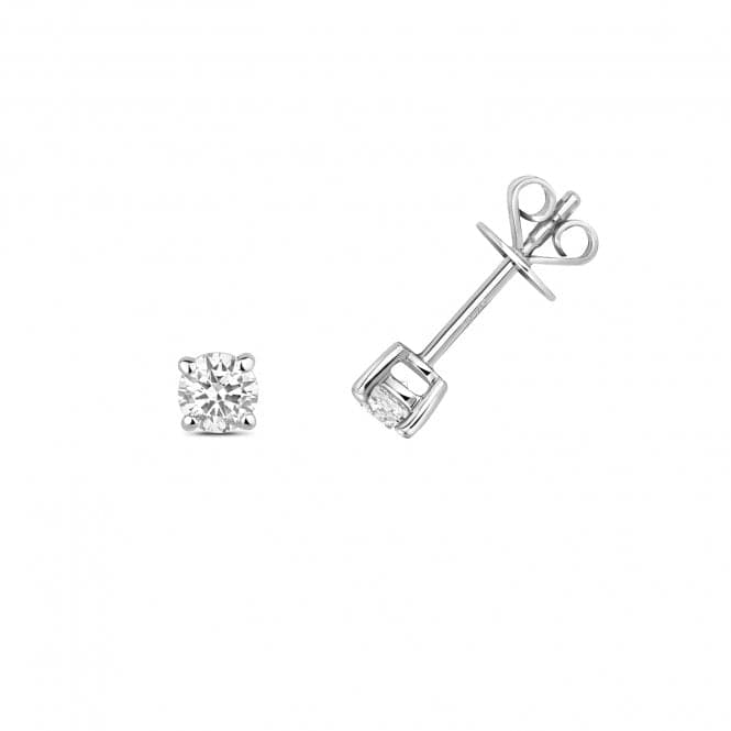 9ct White Gold Diamond Studs ED196WDiamond JewelleryED196W