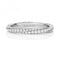 9ct White Gold Diamond Twist Ring WQ278WWedding BandsWQ278W/J