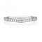 9ct White Gold Diamond Wave Ring WQ275W/IWedding BandsWQ275W/J