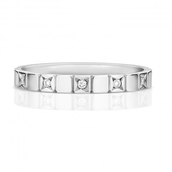 9ct White Gold Diamond Wedding Ring RD737WWedding BandsRD737W/J