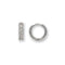 9ct White Gold Hinged Zirconia Earrings ER026WAcotis Gold JewelleryER026W