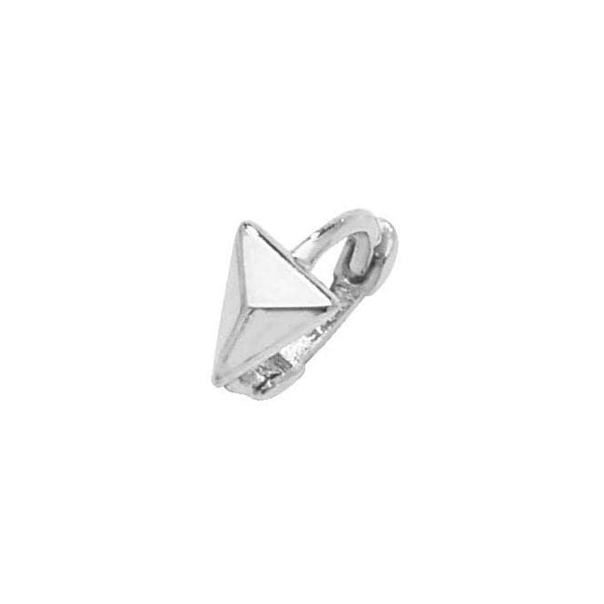 9ct White Gold Rhombus Cartilage Hoop Earring ES952WAcotis Gold JewelleryES952W