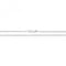 9ct White Gold Spiga Chain CH429WAcotis Gold JewelleryCH429W/16