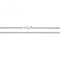 9ct White Gold Spiga Chain CH488WAcotis Gold JewelleryCH488W/16