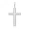 9ct White Gold Zirconia Cross Pendant PN1308WAcotis Gold JewelleryPN1308W