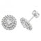 9ct White Gold Zirconia Round Stud Earrings ES443WAcotis Gold JewelleryES443W