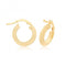 9ct Yellow Gold 10mm Hoop Earrings ER1201Acotis Gold JewelleryER1201 - 08