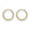 9ct Yellow Gold 10mm Sleepers ES110Acotis Gold JewelleryES110