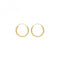 9ct Yellow Gold 11mm Twisted Sleepers ES180Acotis Gold JewelleryES180 - 09
