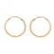 9ct Yellow Gold 14mm Sleepers ES154Acotis Gold JewelleryES154