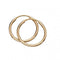 9CT Yellow Gold 15mm Sleeper Hoops Earrings GE2216Elements GoldGE2216