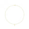 9ct Yellow Gold 16" Beaded Necklet With Cross NK436Acotis Gold JewelleryNK436