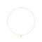 9ct Yellow Gold 16" Beaded Necklet With Miraculous NK437Acotis Gold JewelleryNK437