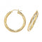 9ct Yellow Gold 20mm Hoop Earrings ER355Acotis Gold JewelleryER355
