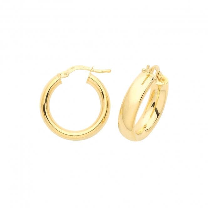 9ct Yellow Gold 20mm Hoop Earrings ER891Acotis Gold JewelleryER891 - 15