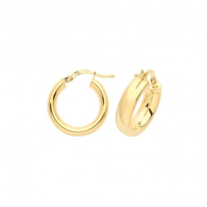 9ct Yellow Gold 20mm Hoop Earrings ER891Acotis Gold JewelleryER891 - 12