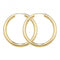 9ct Yellow Gold 20mm Sleepers ES132Acotis Gold JewelleryES132