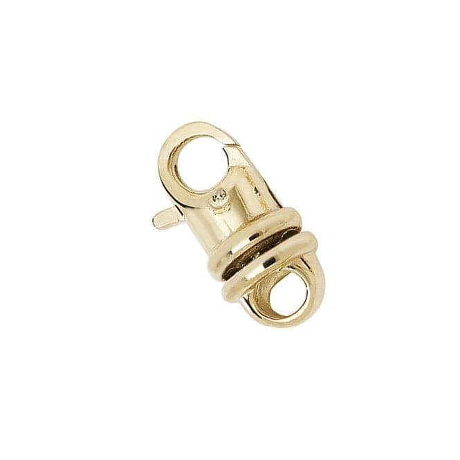 9ct Yellow Gold 22.5 mm Swivel Trigger FN140Acotis Gold JewelleryFN140