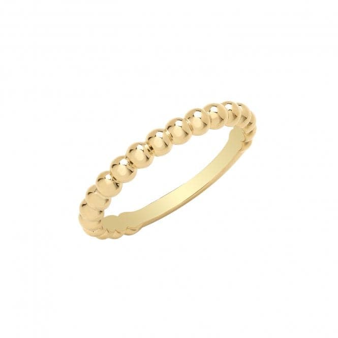 9ct Yellow Gold 2.5mm Bobble Ring RN1667Acotis Gold JewelleryRN1667/L