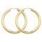 9ct Yellow Gold 25mm Sleepers ES133Acotis Gold JewelleryES133