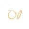 9ct Yellow Gold 30mm Gentle Twist Hoop Earrings ER1204Acotis Gold JewelleryER1204 - 15