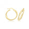 9ct Yellow Gold 30mm Gentle Twist Hoop Earrings ER1205Acotis Gold JewelleryER1205 - 20