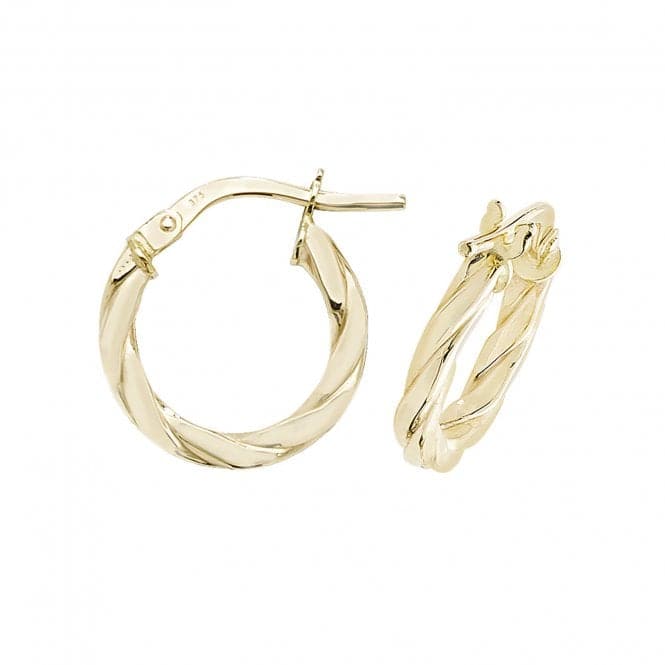 9ct Yellow Gold 30mm Hoop Earrings ER1041Acotis Gold JewelleryER1041 - 10