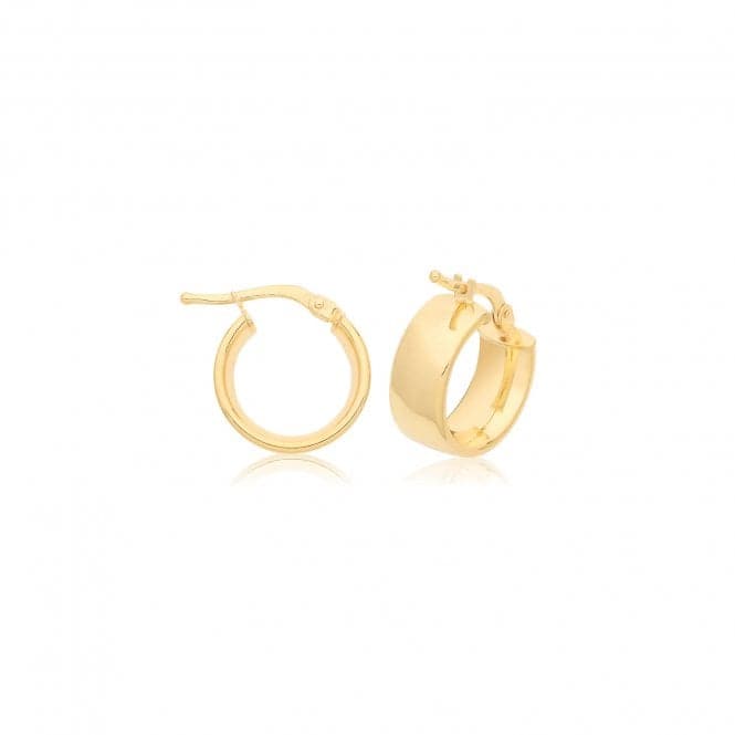 9ct Yellow Gold 30mm Hoop Earrings ER1200Acotis Gold JewelleryER1200 - 08