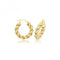 9ct Yellow Gold 30mm Plated Hoop Earrings ER1217Acotis Gold JewelleryER1217 - 15