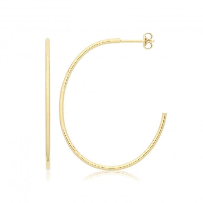 9ct Yellow Gold 3/4 Hoop Studs ER1210Acotis Gold JewelleryER1210