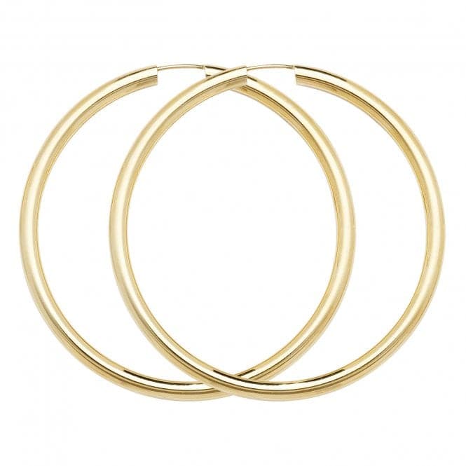 9ct Yellow Gold 45mm Sleepers ES135Acotis Gold JewelleryES135