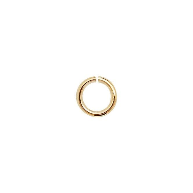 9ct Yellow Gold 4mm Jump Ring FN102Acotis Gold JewelleryFN102