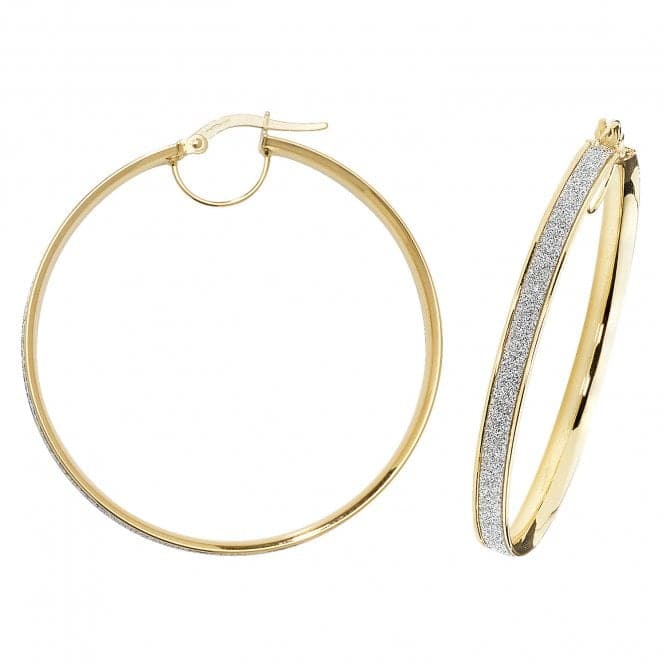 9ct Yellow Gold 50mm Hoop Earrings ER1023Acotis Gold JewelleryER1023 - 40