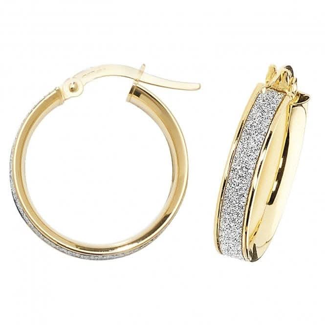 9ct Yellow Gold 50mm Hoop Earrings ER1023Acotis Gold JewelleryER1023 - 10