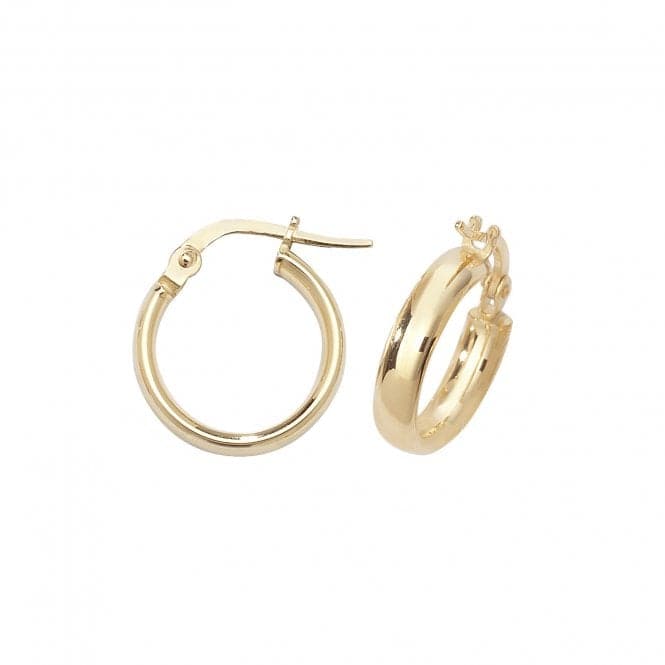 9ct Yellow Gold 50mm Hoop Earrings ER955Acotis Gold JewelleryER955 - 08